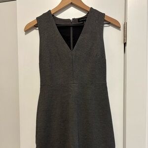 Banana Republic Gray Sleeveless Dress